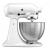 KitchenAid 5K45SSBWH Classic Stand Mixer 4.3Ltr - view 1