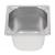 Vogue Heavy Duty Stainless Steel 1/6 Gastronorm Pan Depth 150mm - view 2