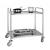 Stainless Steel 2 Tier Clearing Trolley Large - view 2