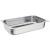 Vogue Stainless Steel 1/1 Gastronorm Pan Depth 100mm - view 1