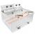 Parry NPDF3 Twin Tank Table Top Electric Fryer 2 x 9Ltr 3kW - view 1