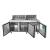 Atosa MSF8304GR 3 Door Refrigerated Salad Prep Counter W1850mm - view 4