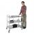 Stainless Steel 3 Tier Clearing Trolley Large - view 2