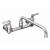 Aquajet 1/2" Mixer Tap with Lever Controls & 300mm Swivel Spout AJ-W-412L - view 1