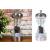 Classic Silver & Acrylic Pepper Mill - view 1