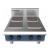 Blue Seal E514S-B 4 Plate Electric Hob Bench Model W600mm 10.4kW - view 1
