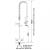 Aquajet 20 Standard, Deck Mounted Pre-Rinse Spray AJPR20-ST - view 2