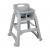 Bolero Grey PP Stackable High Chair - view 1