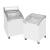 Tefcold NIC100 Sliding Curved Glass Lid Chest Freezer - view 1