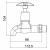 Catertap 1/2" Cross Head Bib Tap 500WX-HOT-COLD - view 3