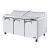 Atosa MSF8304GR 3 Door Refrigerated Salad Prep Counter W1850mm - view 5