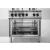 Lincat OG8002DD 6 Burner Gas Range W900mm - view 4