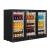 Sterling Pro Green SP3HC Bottle Cooler with Hinged or Sliding Doors W1350mm - view 3