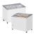 Tefcold  IC-SCEB Range Sliding Curved Glass Lid Chest Freezers - view 1