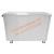 Parry Mobile Flat Top Servery W1200mm Cap: 72 Plated Meals MSF12 - view 4