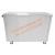 Parry MSF12 Mobile Flat Top Servery W1200mm Cap: 72 Plated Meals - view 4