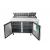 Atosa MPF8202GR 2 Door Refrigerated Prep Counter W1700mm - view 3