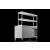 NordStar DTC1500P Pass Through Hot Cupboard & Two Tier Heated Gantry with Dimmer W1500mm - view 2