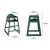 Bolero Wooden Highchair Forest Green - view 4
