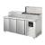 Sterling Pro Green SPIZ-180 3 Door Refrigerated Pizza Prep Counter W1792mm - view 1
