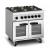 Lincat PHDR01 Phoenix 6 Burner Dual Fuel Oven Range - view 2