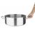 Vogue Stainless Steel Casserole Pan 36cm 13Ltr (T187) - view 2