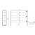 NordStar TTG1200 Triple Tier Heated Gantry with Dimmer W1200mm - view 4