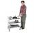 Stainless Steel 3 Tier Clearing Trolley Small - view 2