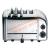 Dualit Combi 2 x 2 Toaster 42174, DS/B4SP - view 1