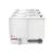 Parry 1885FB Wet Well Bain Marie with 3 x 1/3 Gastronorm Pans - view 2