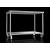 Nordstar Mobile Centre Table with One Undershelf 1200mm - view 3