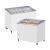 Tefcold  IC-SCEB Range Sliding Curved Glass Lid Chest Freezers - view 7