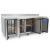 Atosa EPF3442HD 4 Door 'Undercounter' Counter Fridge W2230 x H839mm - view 3