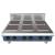 Blue Seal E516S-B 6 Plate Electric Hob Bench Model W900mm 15.6kW - view 1