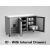 Williams Jade JSC2-SA 2 Door Slimline Freezer Counter W1400 x H857mm - view 3