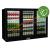 Sterling Pro Green SP3HC Bottle Cooler with Hinged or Sliding Doors W1350mm - view 1