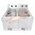 Parry NPDF3 Twin Tank Table Top Electric Fryer 2 x 9Ltr 3kW - view 3
