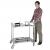 Stainless Steel 2 Tier Clearing Trolley Large - view 3