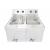 Parry NPDF6 Twin Tank Table Top Electric Fryer 2 x 9Ltr 6kW - view 1