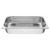 Vogue Stainless Steel Perforated 1/2 Gastronorm Pan Depth 100mm - view 1