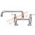 Aquajet 1/2" Mixer Tap with Lever Controls & 400mm Swivel Spout AJ-B-316L - view 1