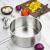Vogue Stainless Steel Saucepan 280mm 8Ltr (M946) - view 3