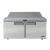 Atosa MSF8303GR 2 Door Refrigerated Salad Prep Counter W1530mm - view 1