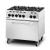 Lincat OG8002DD 6 Burner Gas Range W900mm - view 3