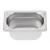 Vogue Heavy Duty Stainless Steel 1/9 Gastronorm Pan Depth 100mm - view 2
