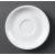 Olympia Whiteware Cappuccino Saucers (Fits Cappuccino Cups CB469) - view 1