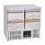 Cobus 4 Drawer Refrigerated Counter SPU201-4D - view 1