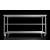Nordstar Mobile Centre Table with Two Undershelves 1800mm - view 4