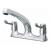 Catertap 1/2" Mixer Tap with 3 Inch Levers WRCT-500ML3 - view 1