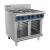 Blue Seal E516S-CB 6 Plate Electric Hob on Cabinet Base W900mm 15.6kW - view 2